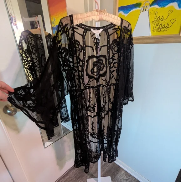 Lauren Conrad Mesh Swim Cover-up - Picture 3 of 7